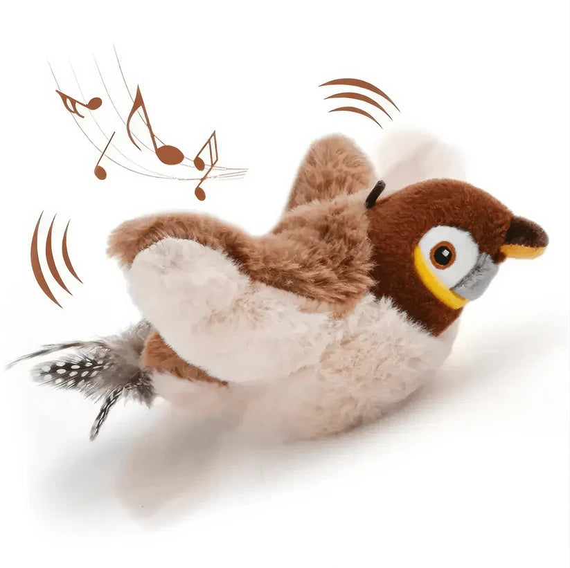KittyBird Interactive Cat Toy Bundle - Motion Bird + Scratch Mat + Brush | Win $1000 Cash Contest